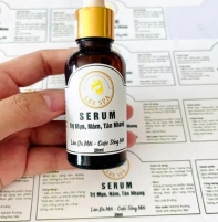 Những thông tin bắt buộc phải có trên tem dán chai serum mỹ phẩm