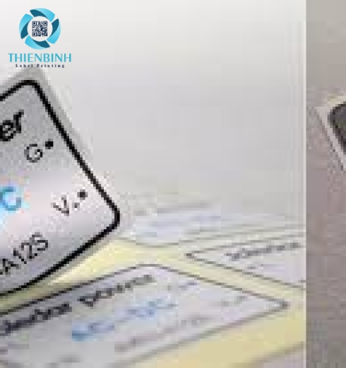 Tem nhãn decal xi bạc 