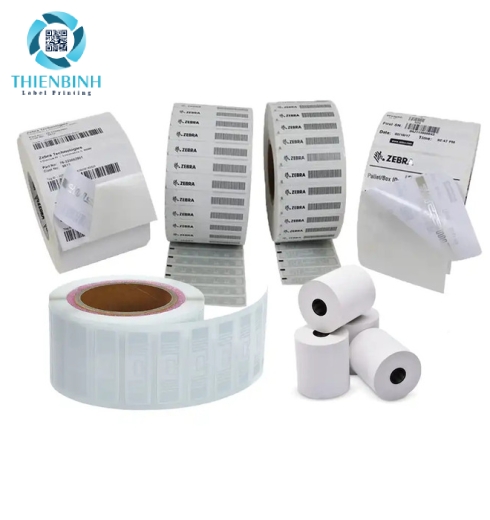 Bán tem nhãn dùng cho máy dán tự động giá rẻ, giao toàn quốc